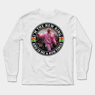 Afrocentric King Charles Coronation Long Sleeve T-Shirt